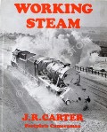 Book cover of Working Steam  by CARTER, J.R. 